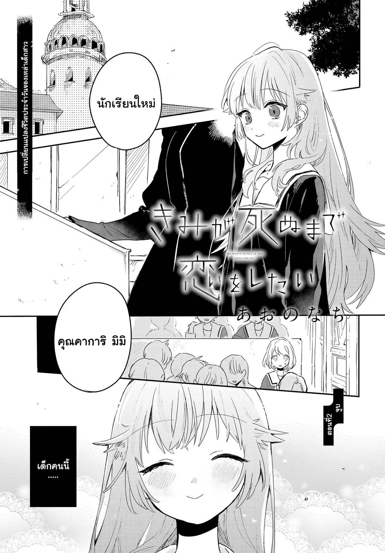 My Wish is to Fall In Love Until You Die 2-2