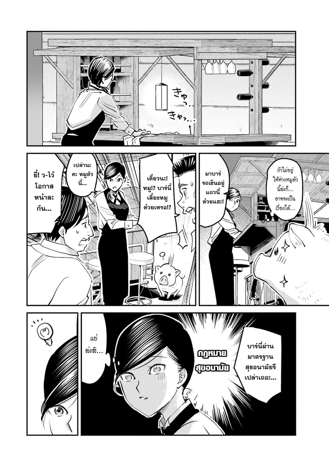 Sleepy Barmaid บาร์เทนเดอร์สาวขี้เซา 9-หมูตาบอด