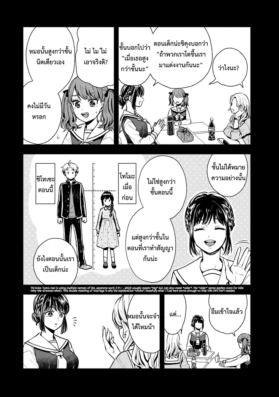 Get Married When You Grow Up! ถ้าผมสูงกว่าพี่เรามาแต่งงานกันนะฮะ 6-6