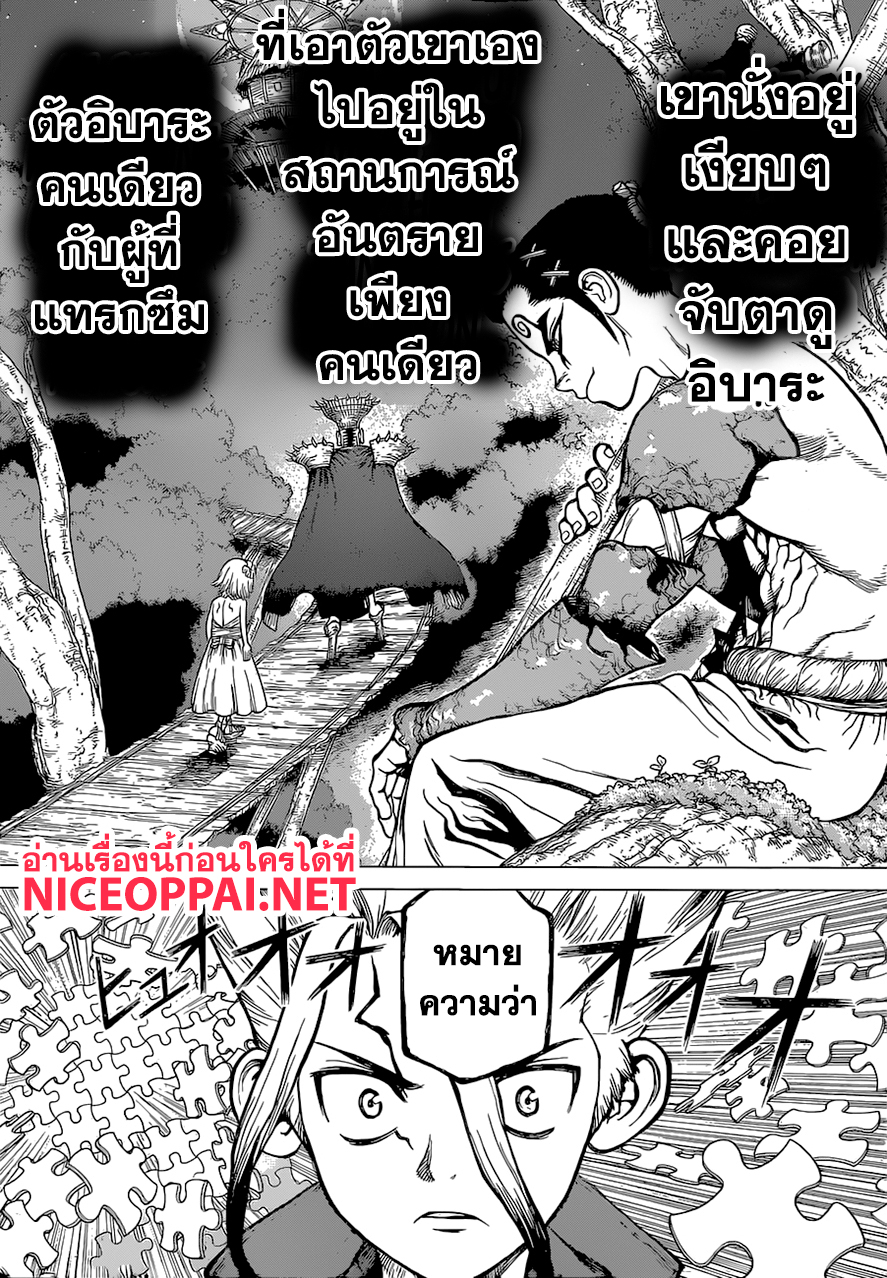Dr.Stone 122-ศึกชิ้นส่วนพัซเซิลแห่งปัญญา