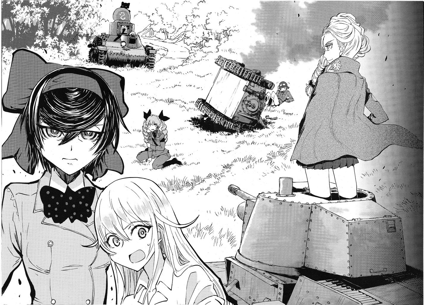Girls Und Panzer: Ribbon Warrior 7-บาปกรรมของ Tankathalon