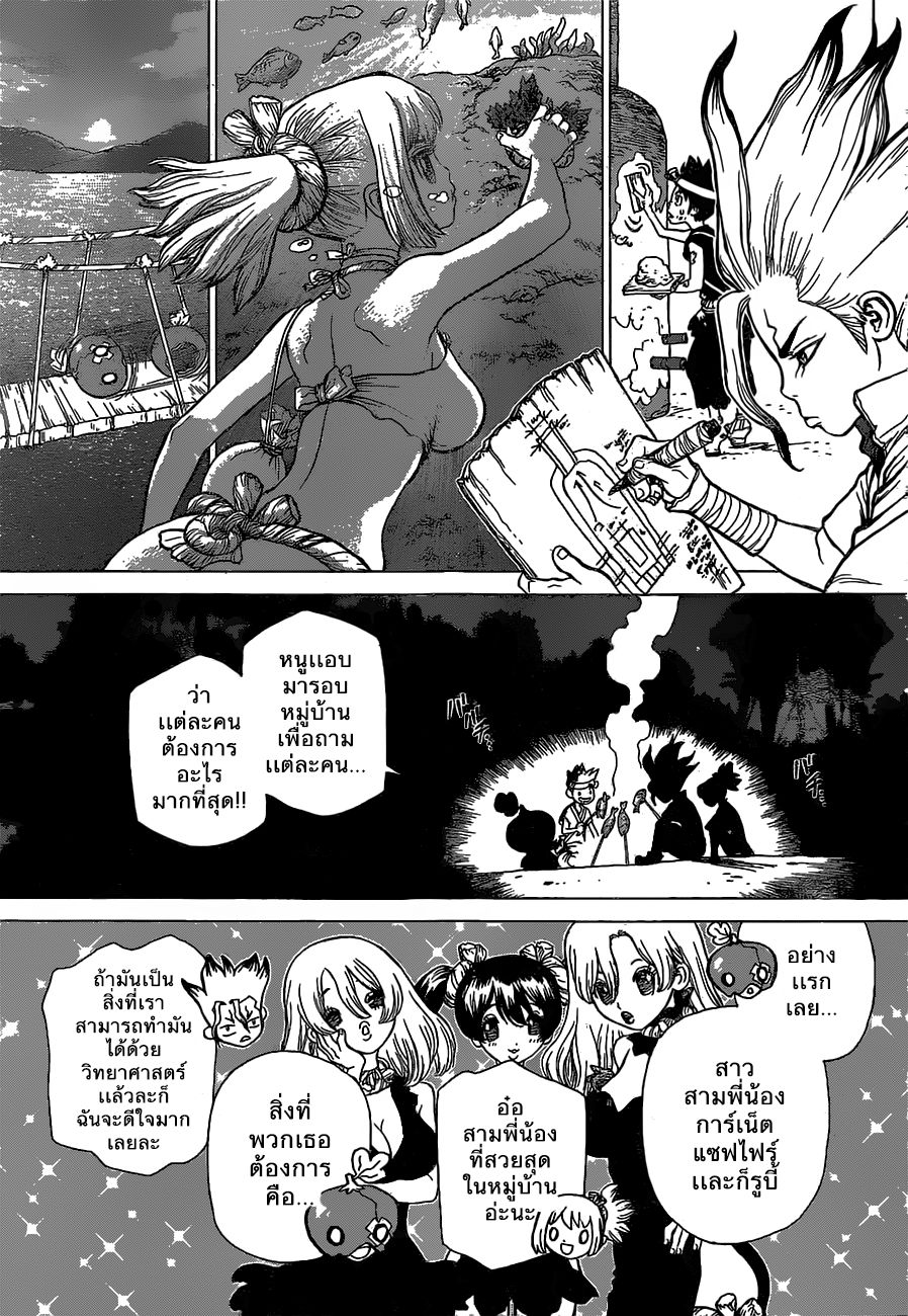 Dr.Stone 22-นี่คืออาหารแห่งยุคหิน!!!