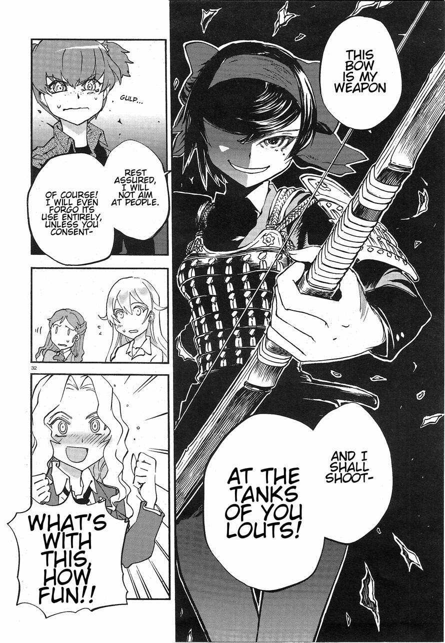 Girls Und Panzer: Ribbon Warrior 3-สองสิ่ง