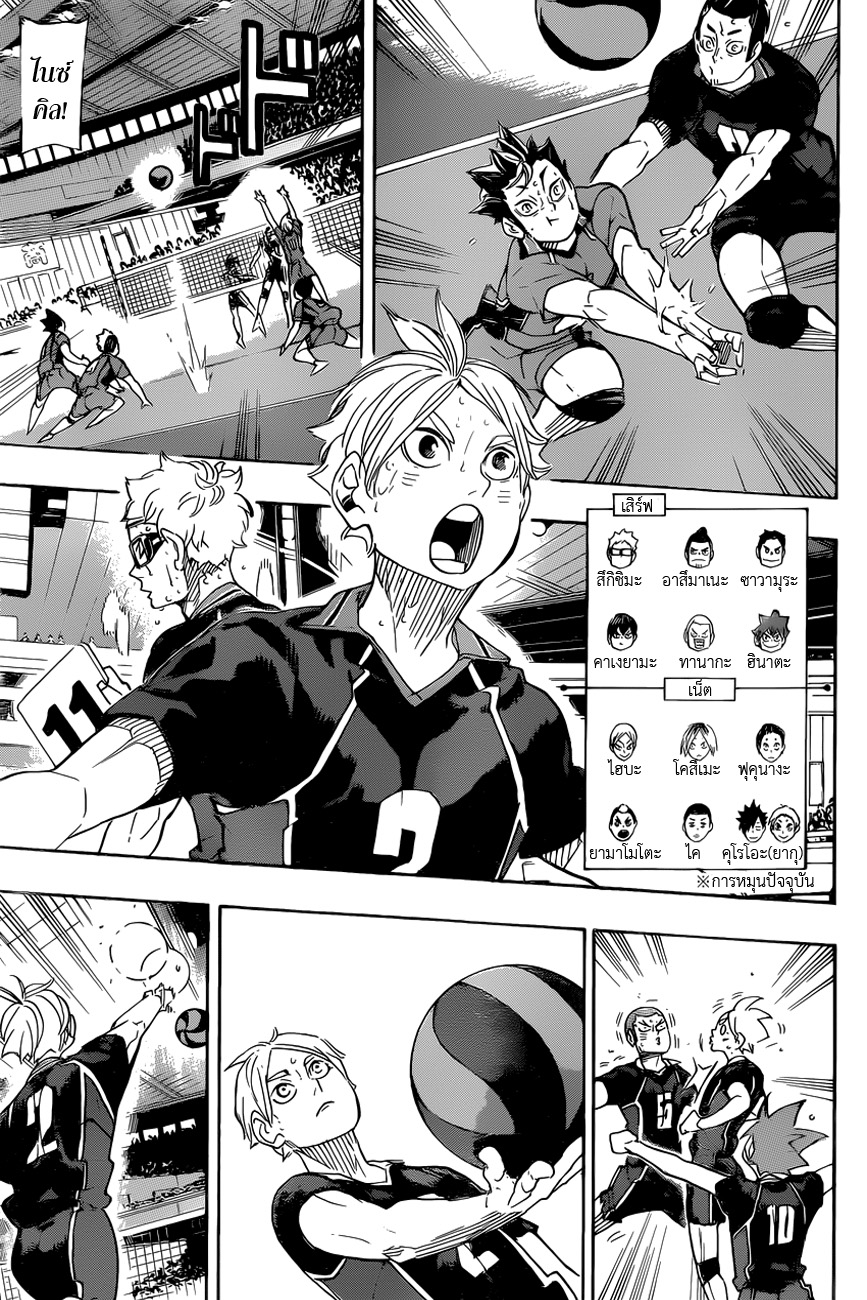 Haikyuu!! 321-ศึกระหว่างสัตว์ประหลาด
