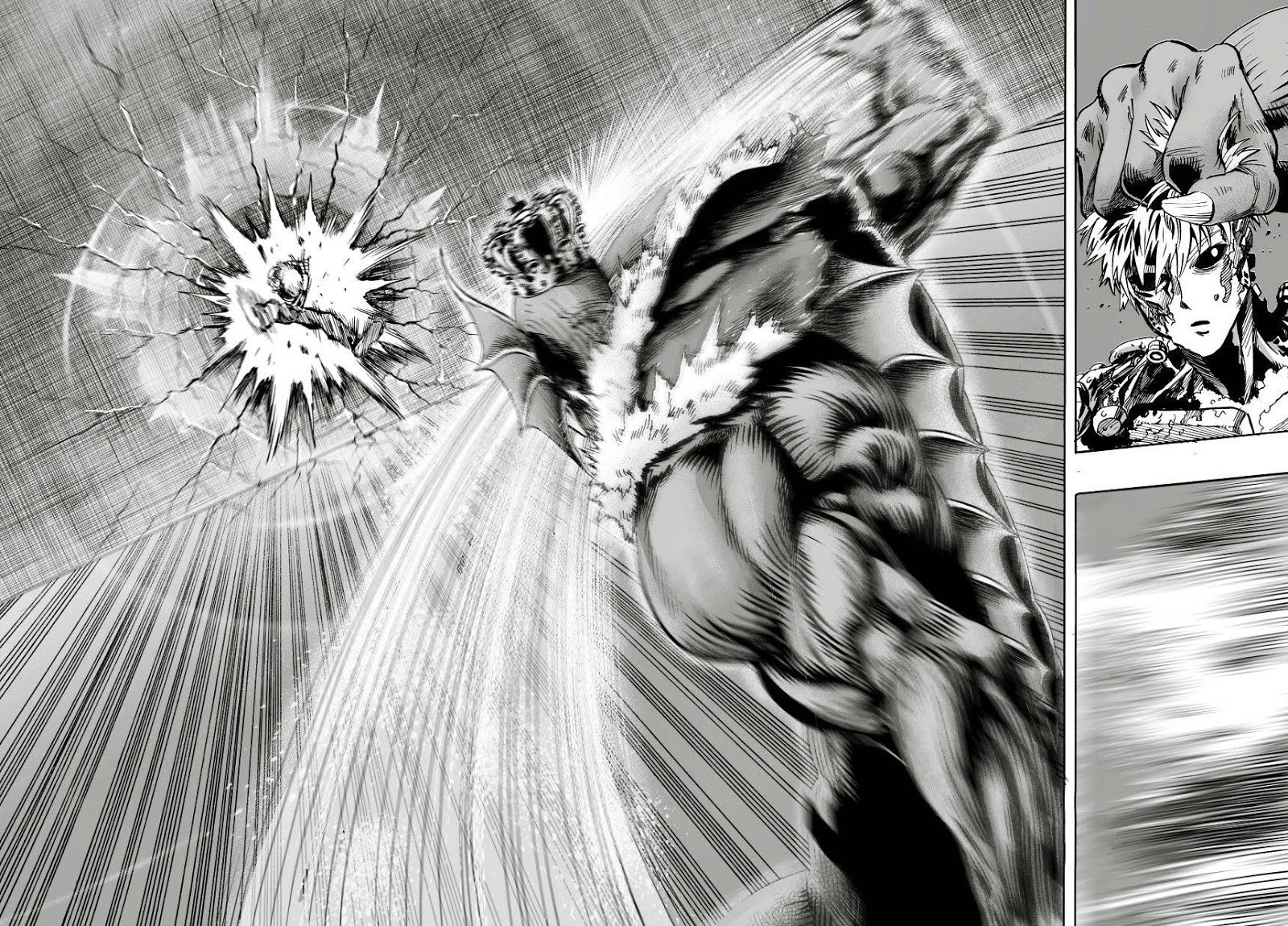 One Punch Man 26-โดนอัดจนน่วม แต่ก็ยังคงส่องประกาย