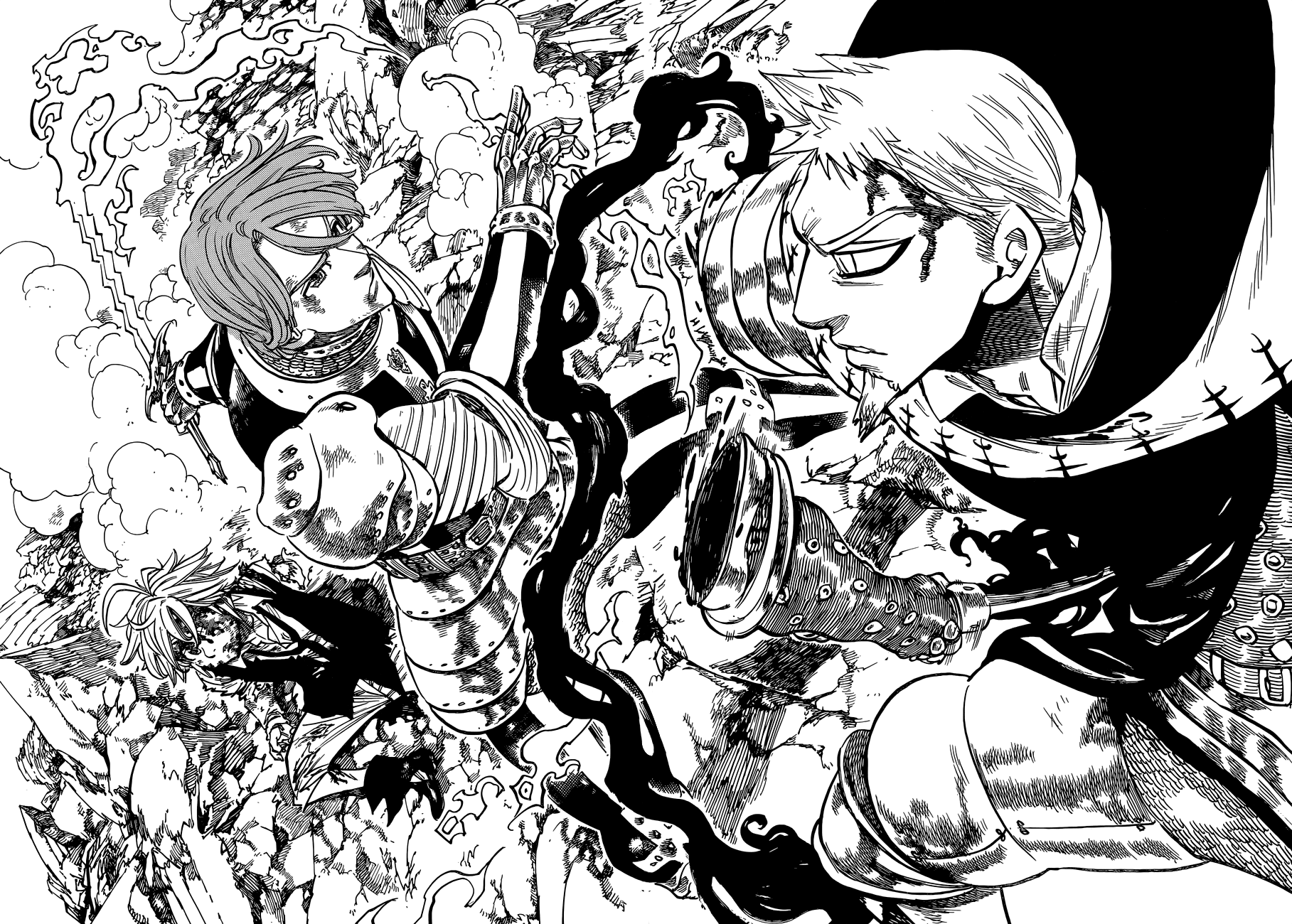 Nanatsu no Taizai 81-การโจมตีเดี่ยวของเมลีโอดัส