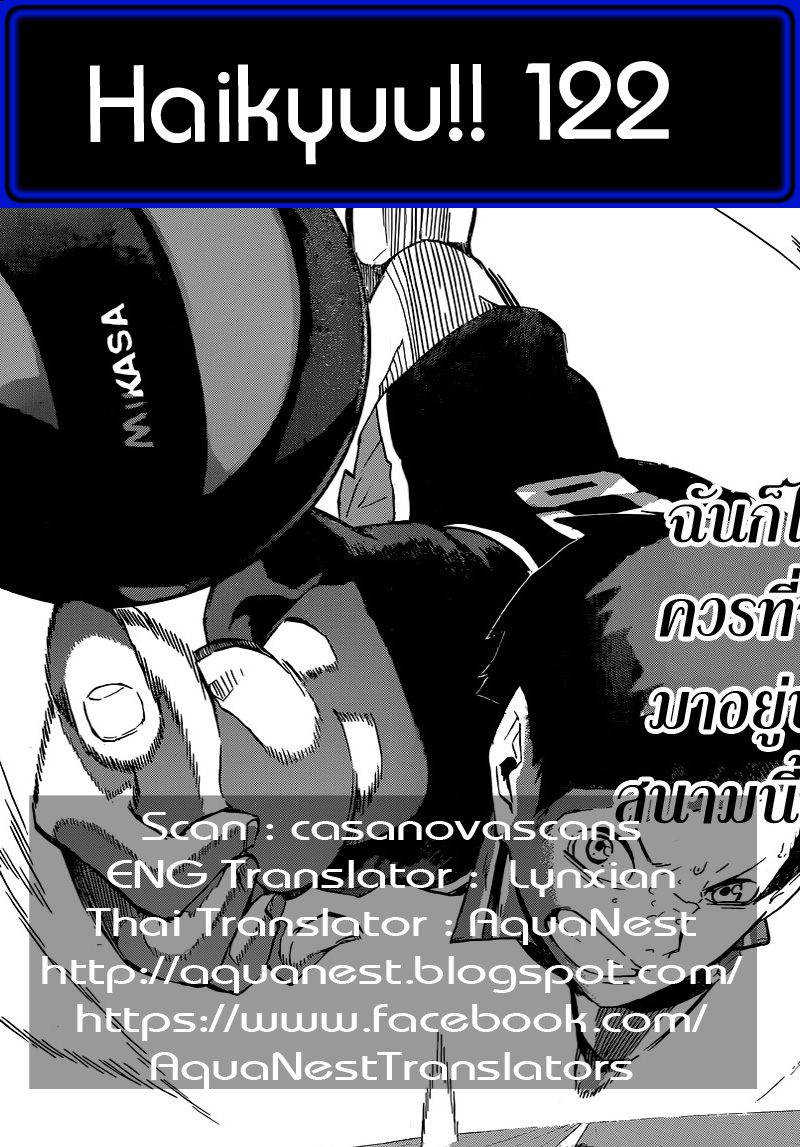 Haikyuu!! 122-ท้าทาย