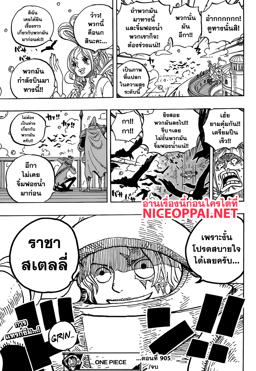 One Piece 905-โลกที่งดงาม