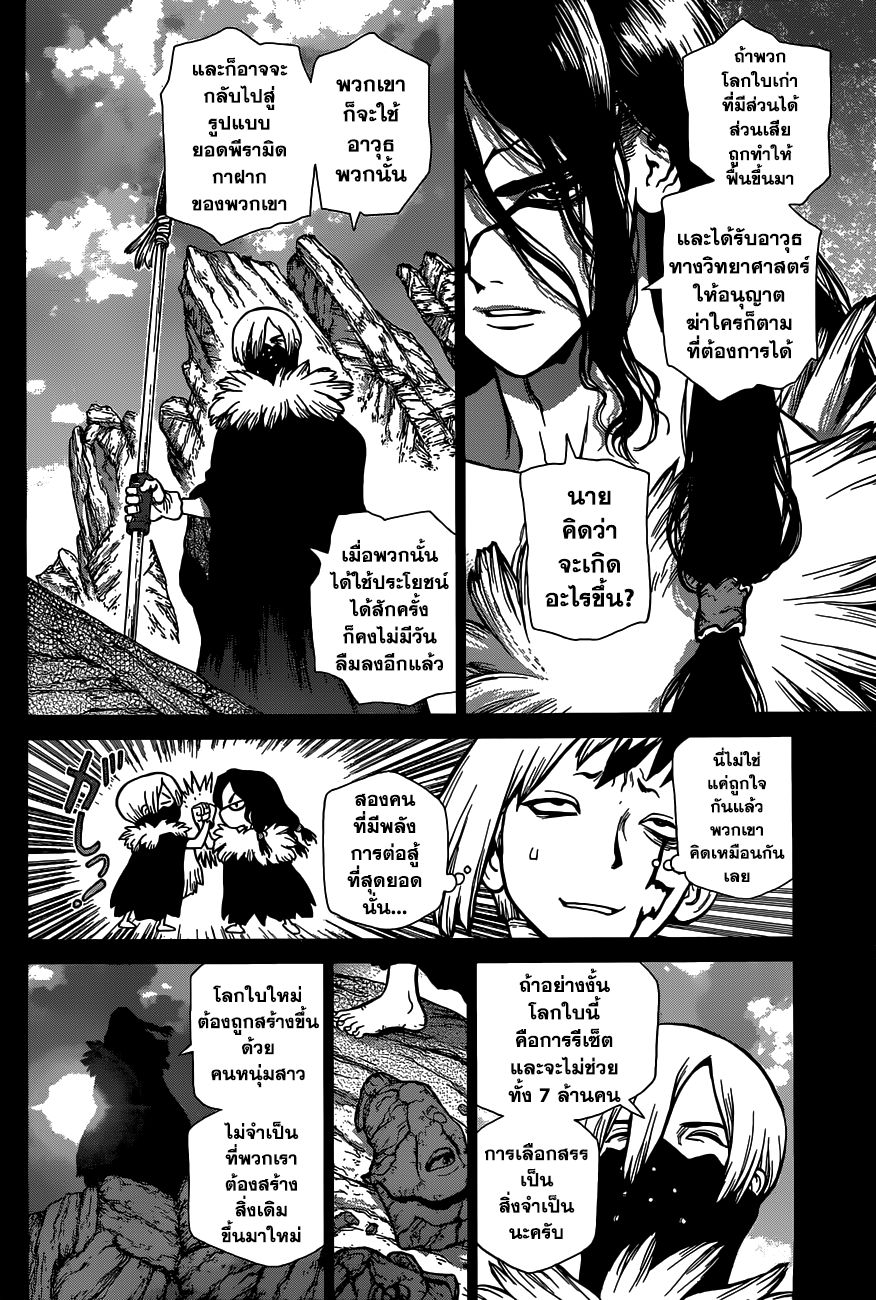 Dr.Stone 50-อาวุธที่แข็งแกร่งที่สุดของมนุษยชาติ