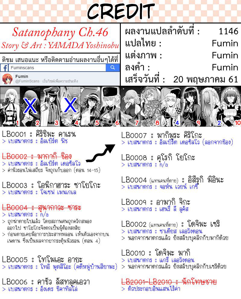 Satanophany 46-ชีวิตประจำวันที่ไม่หวนคืน