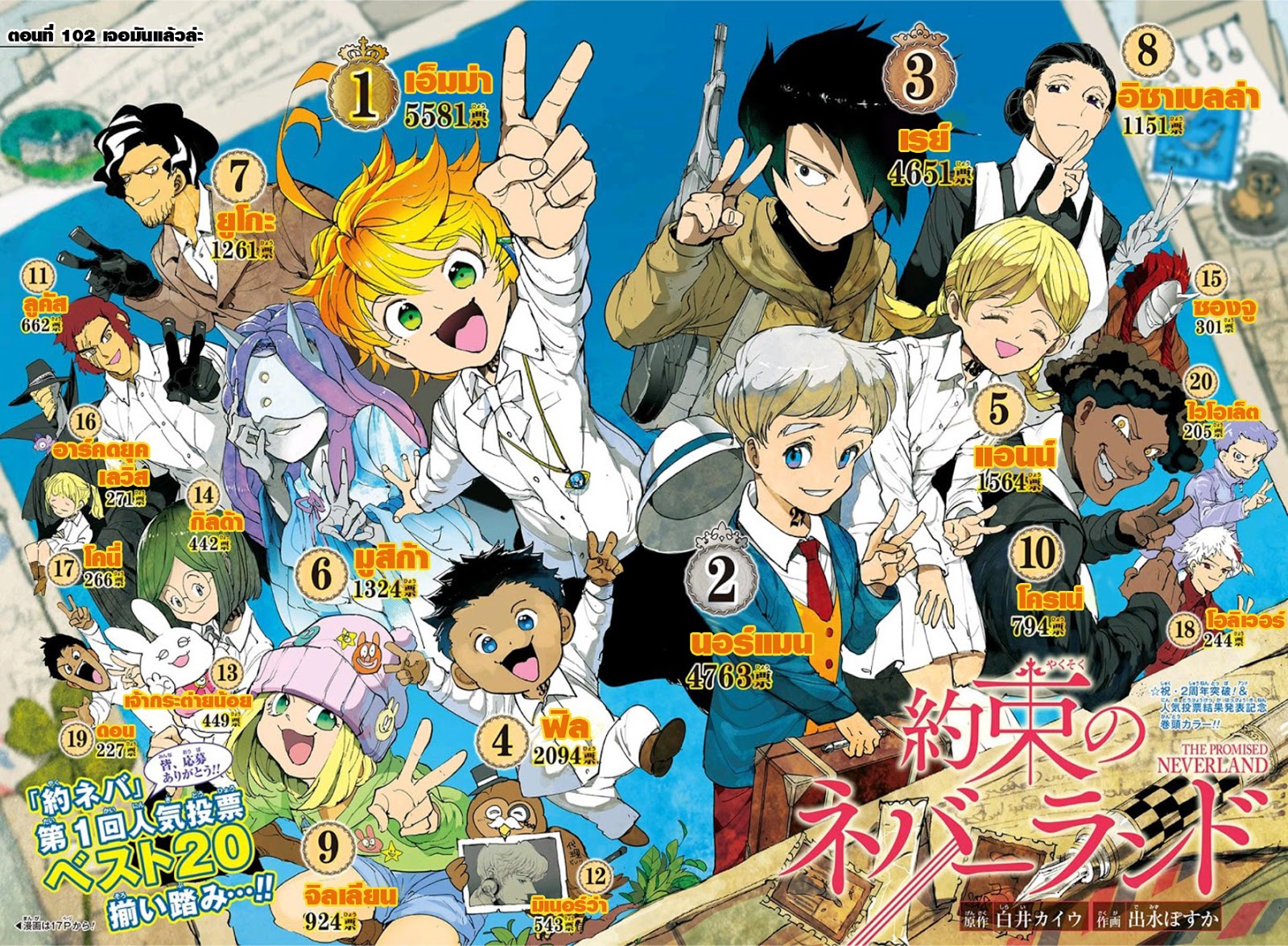 The Promised Neverland 102-เจอมันแล้วล่ะ