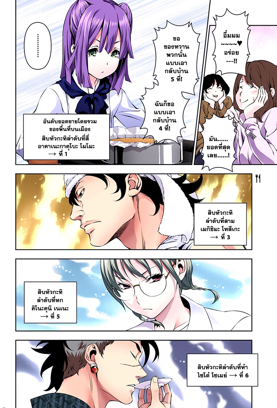 Shokugeki no Soma 134-เมฆสีดำที่ปกคลุมพระจันทร์