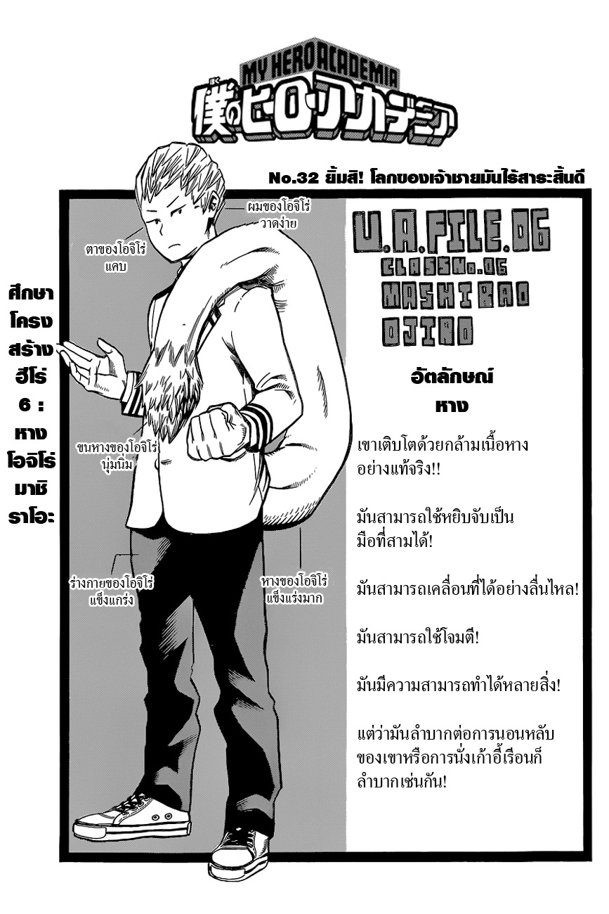 Boku no Hero Academia 32-TH-ยิ้มสิ! โลกของเจ้าชายมันไร้สาระสิ้นดี