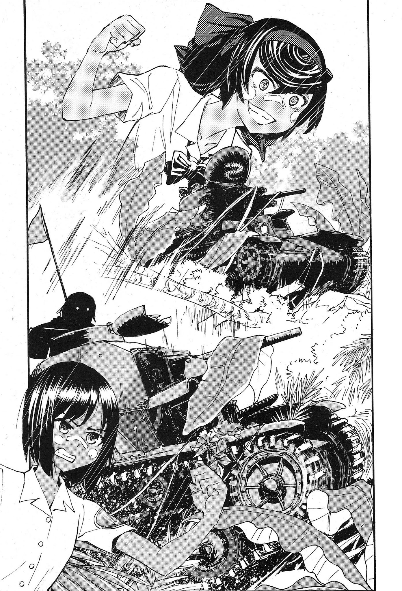 Girls Und Panzer: Ribbon Warrior 14-โรงเรียนทาเทโคโตะ Part 2