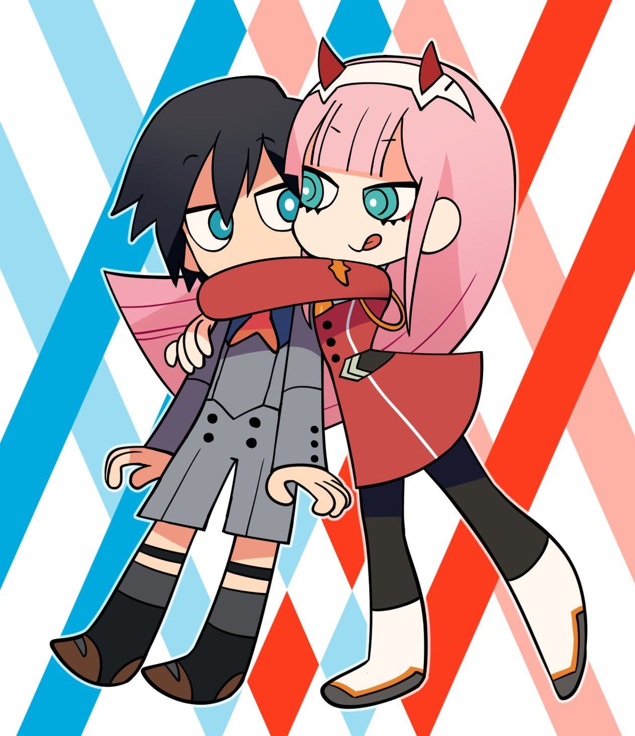 DARLING in the FRANXX 4-Koma 1-1