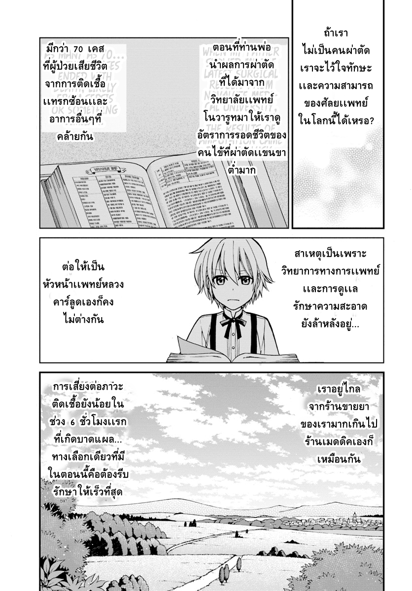 Isekai Yakkyoku เภสัชกรต่างโลก 14-เด็กหนุ่มไร้เงากับหน่วยตรวจการ III