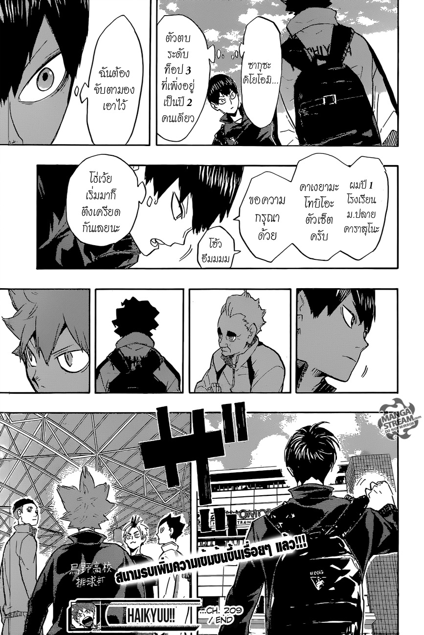Haikyuu!! 209-แนะนำตัวเอง