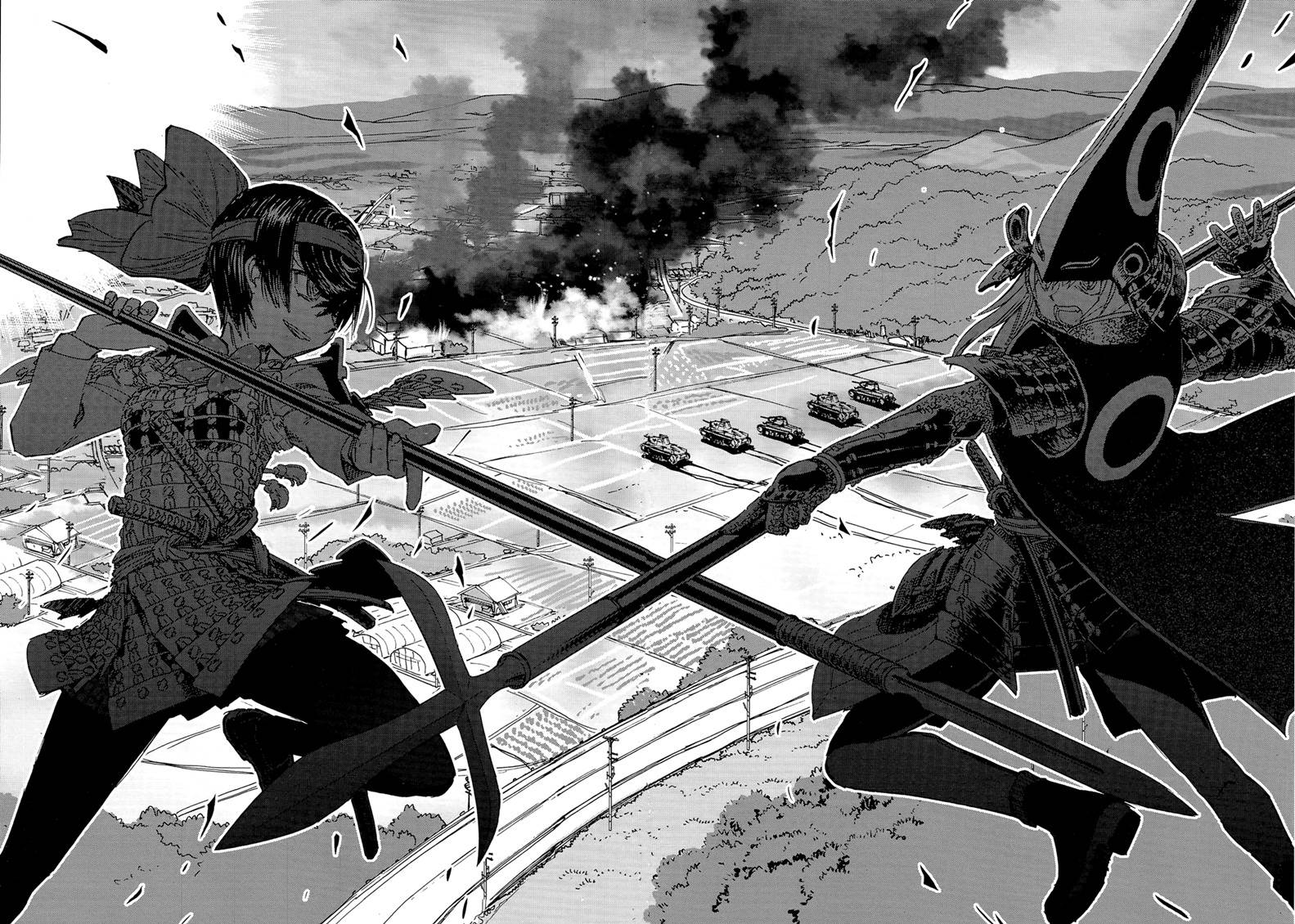Girls Und Panzer: Ribbon Warrior 19-การตีโต้ของคุโรโมริมิเนะ Part 5