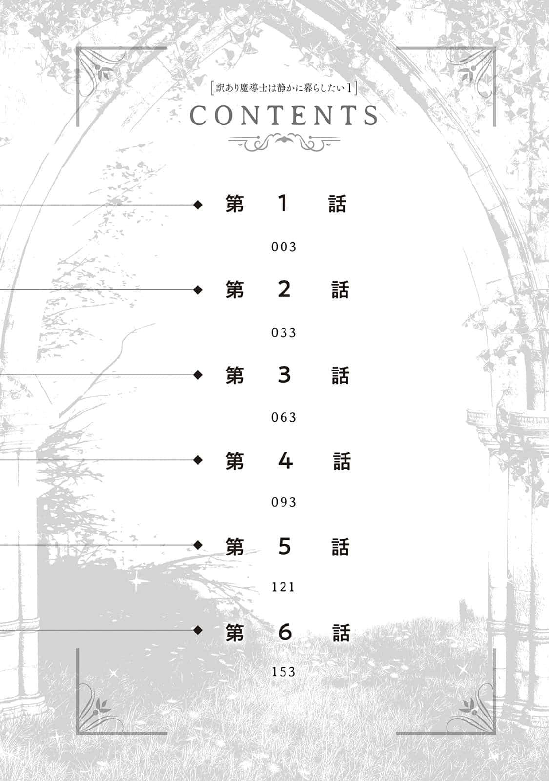 Wakeari Madoushi wa Shizuka ni Kurashitai 1-1