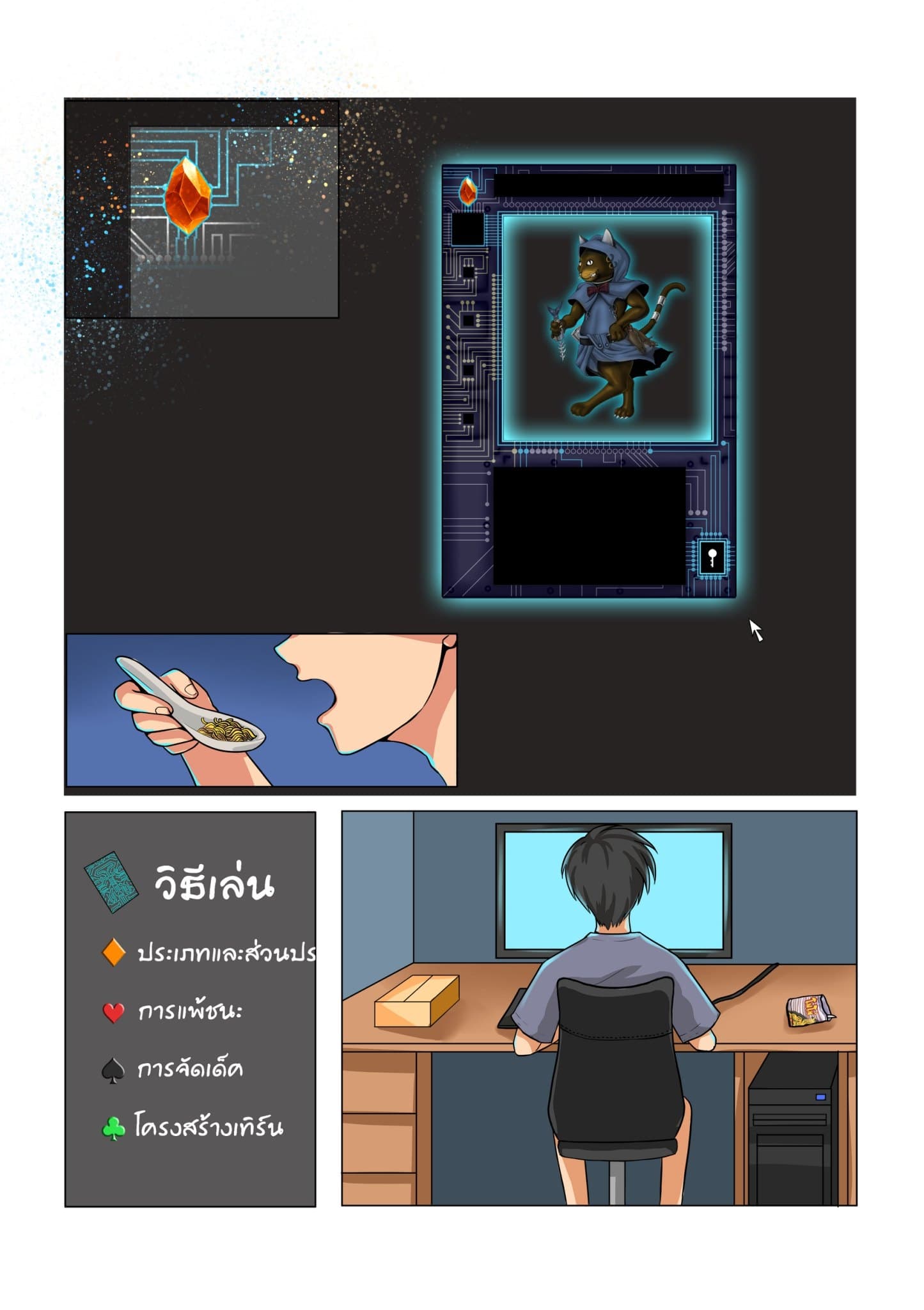 Gambit the Spirit เกมคนอัจฉริยะ 1-พัสดุปริศนา