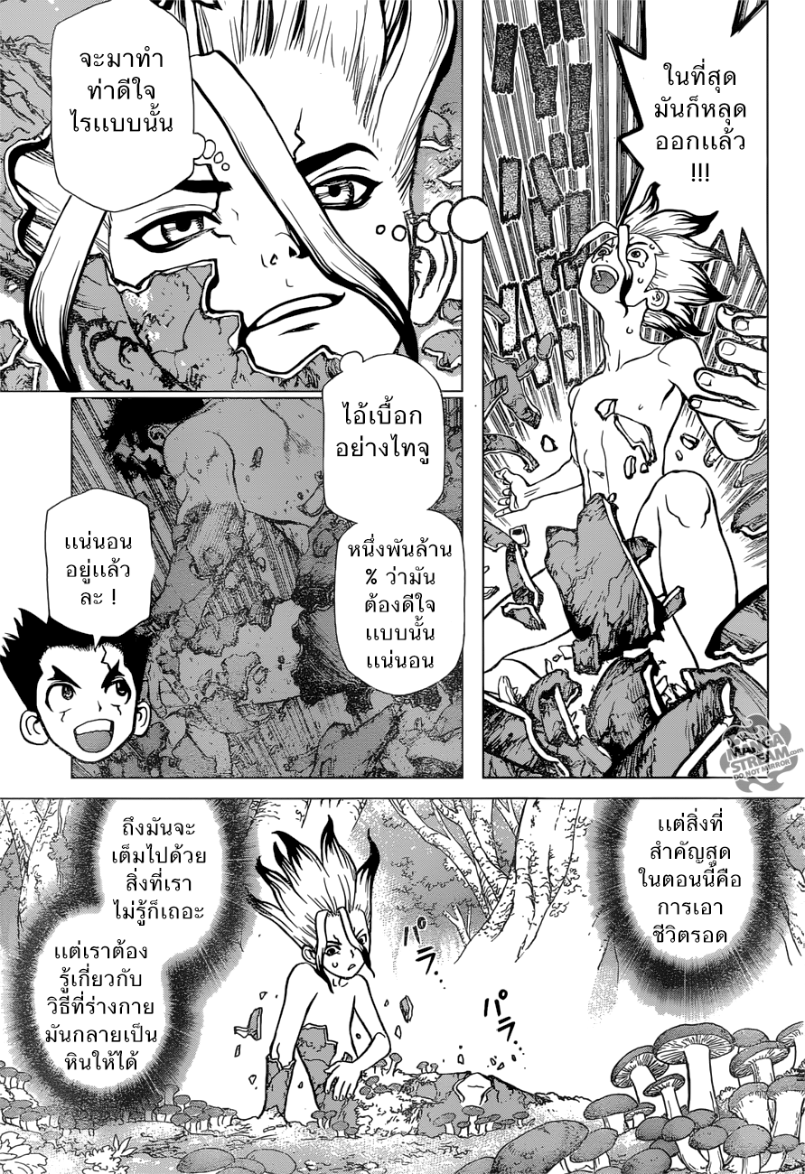 Dr.Stone 13-จุดเริ่มต้นเเห่งยุคหิน