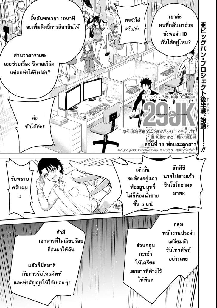 29 to JK 13-พ่อและลูกสาว