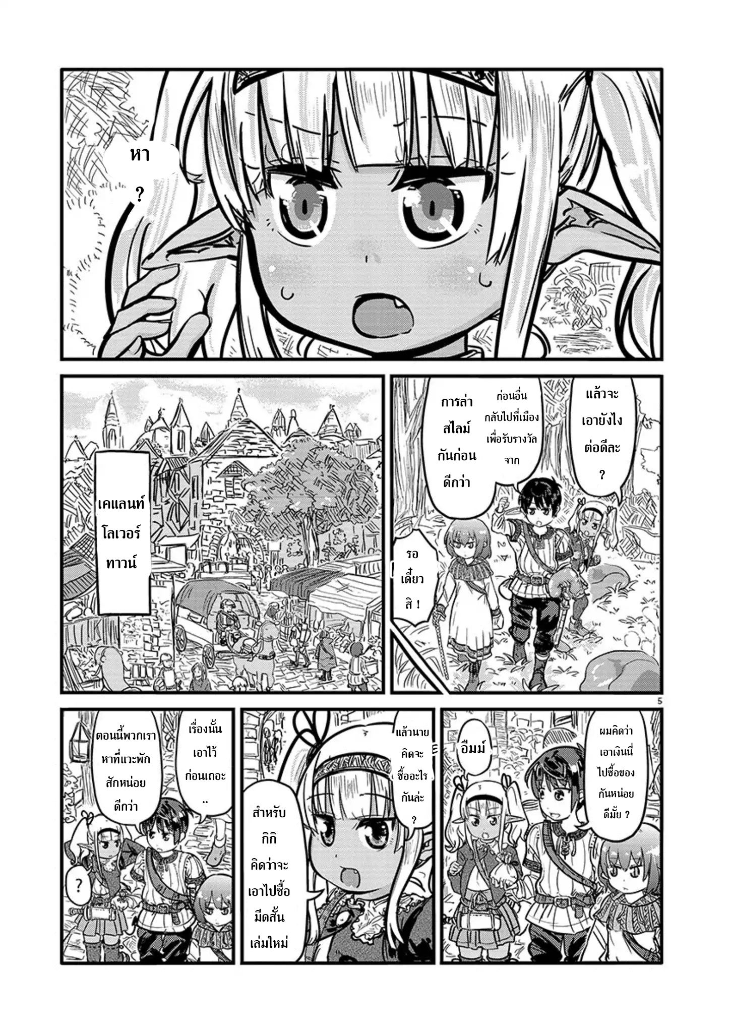 Isekai no Toire de Dai o suru ผู้กล้าส้วมทะลัก 1-1