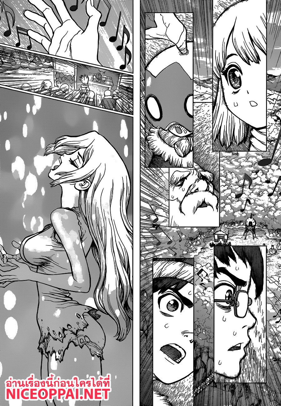 Dr.Stone 60-บทเพลงของนางฟ้าและเสียงกระซิบของซาตาน