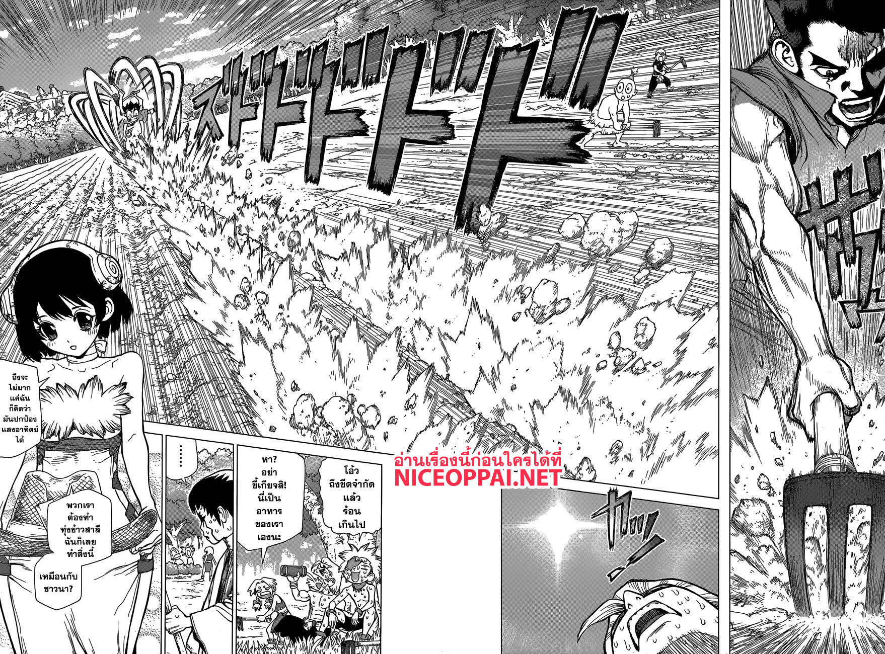 Dr.Stone 91-ถ้าไร้ซึ่งขนมปัง งั้นก็ทำมันจากข้าวสาลี